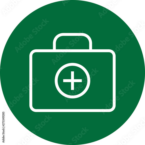 First Aid Kit Outline Icon