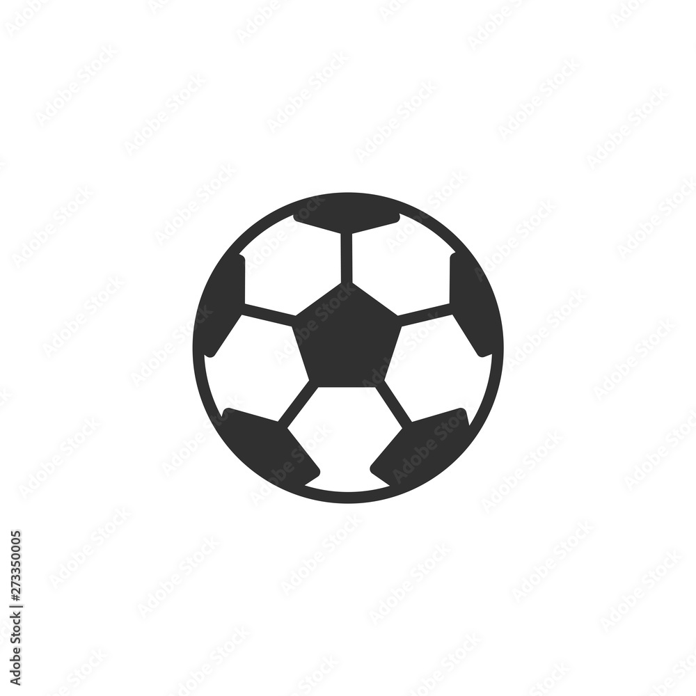 Football icon isolated on white background. soccer ball symbol. ball logo design illustration Football icon isolated on white background. soccer ball symbol. ball logo design illustration