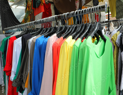 Wallpaper Mural t-Shirts for sale at market on the street Torontodigital.ca