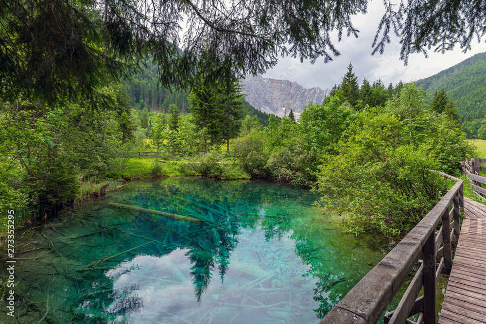 Das Meerauge in Bodental, Kärnten, Österreich Das Meerauge in Bodental, Kärnten, Österreich