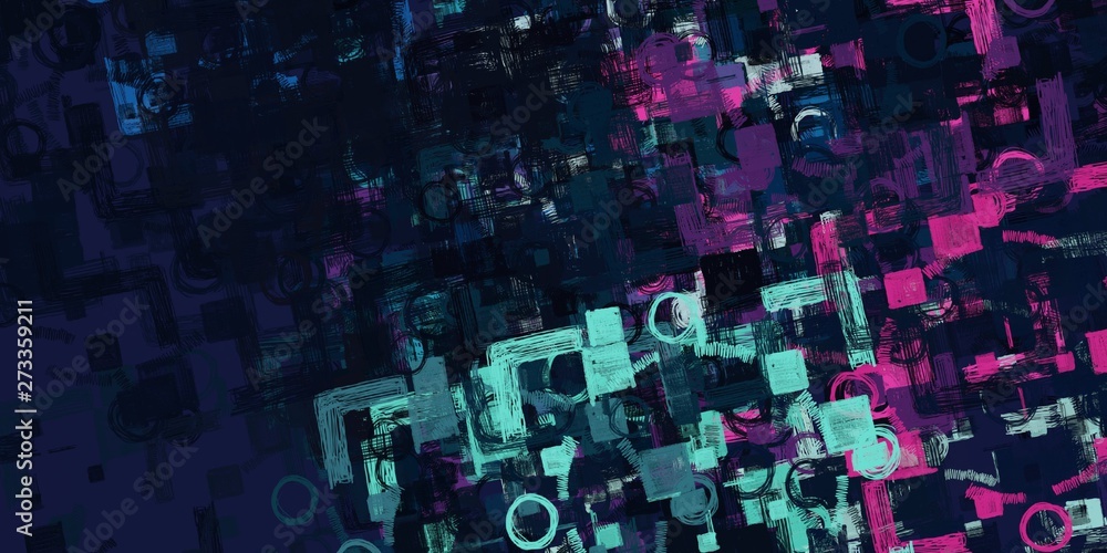 Artistic sketch backdrop material. Abstract geometric pattern. Chaos and random. Modern art drawing painting. 2d illustration. Digital texture wallpaper. 