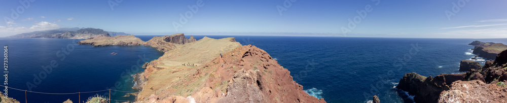 Views of Ponta do Saint Lorenzo in Madeira (Portugal)
