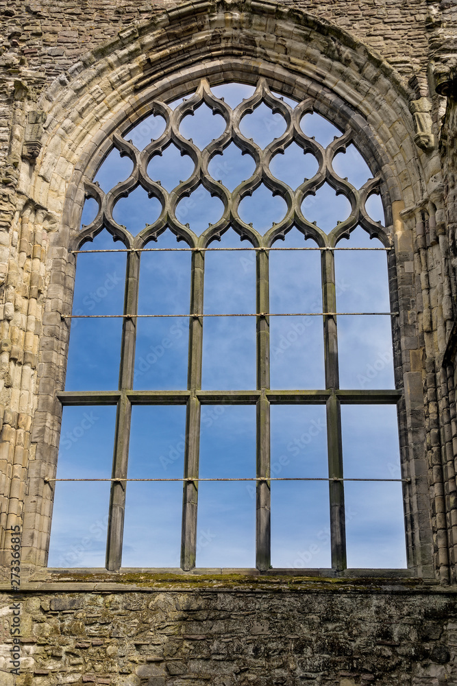 Stone Wall Window Frame