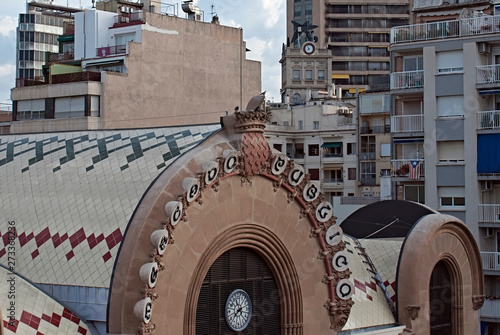 techo del mercado público de Tarragona