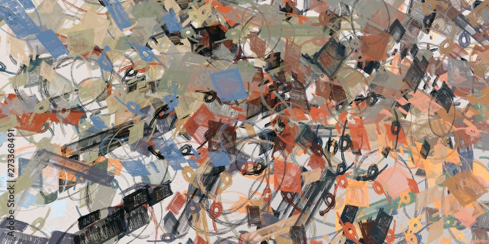 Artistic sketch backdrop material. Abstract geometric pattern. Chaos and random. Modern art drawing painting. 2d illustration. Digital texture wallpaper. Artistic sketch backdrop material. Abstract geometric pattern. Chaos and random. Modern art drawing painting. 2d illustration. Digital texture wallpaper.