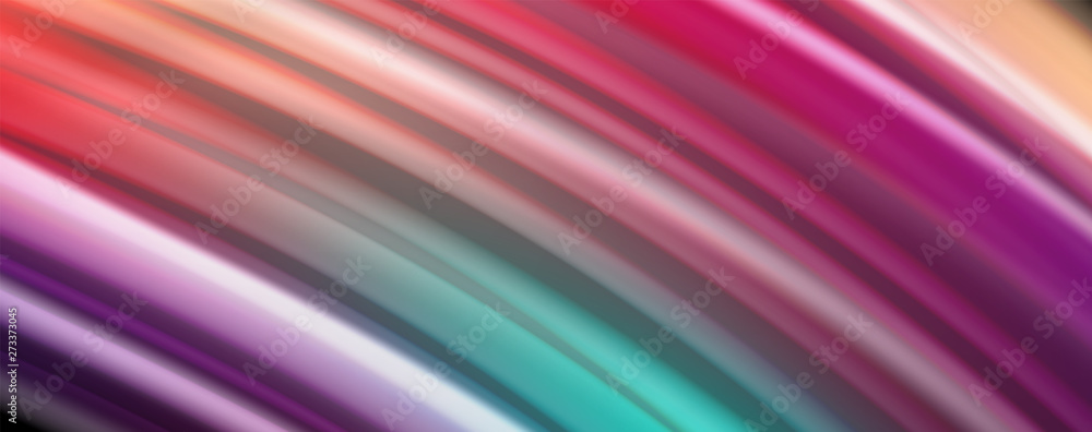 Abstract wave lines fluid rainbow style color stripes on black background. Artistic illustration for presentation, app wallpaper, banner or poster Abstract wave lines fluid rainbow style color stripes on black background. Artistic illustration for presentation, app wallpaper, banner or poster