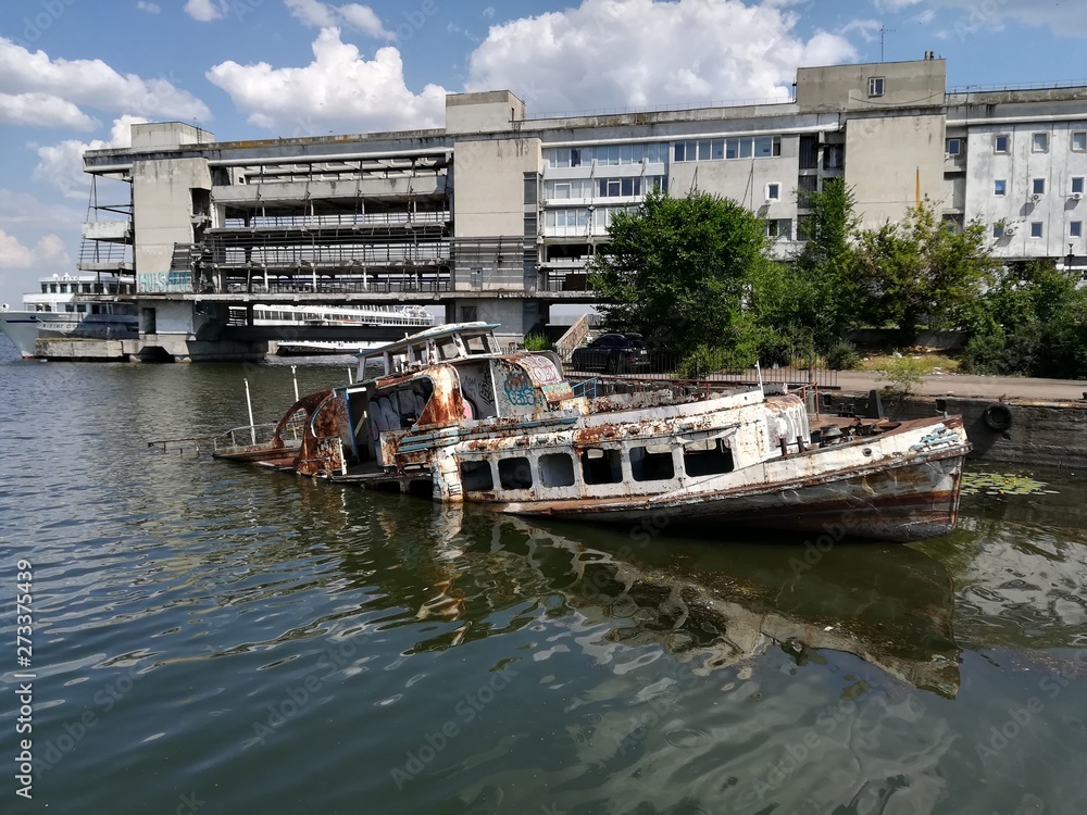 boat on the river boat on the river