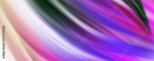 Glossy colorful liquid waves abstract background,, modern techno lines