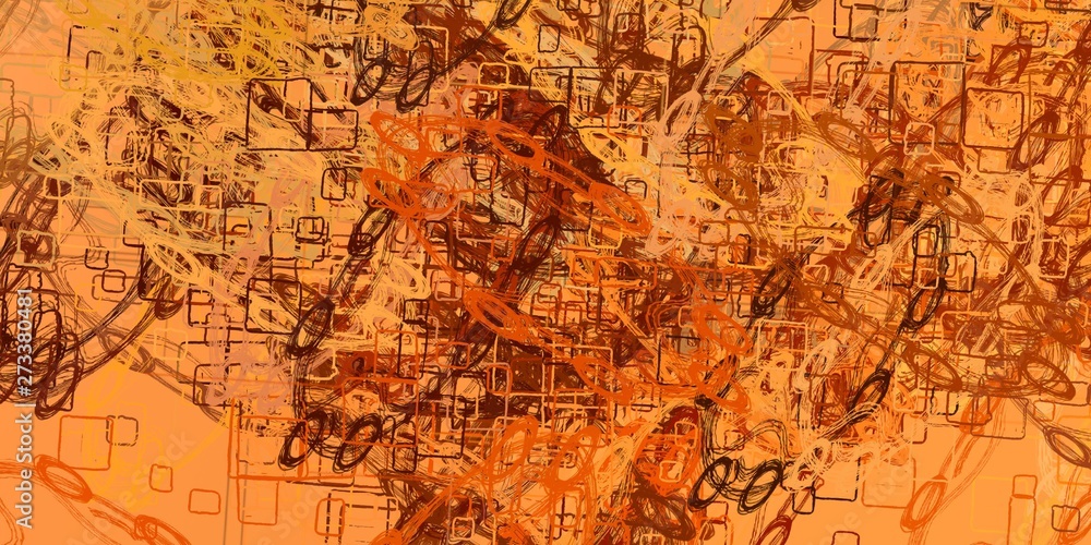 Fototapeta premium Artistic sketch backdrop material. Abstract geometric pattern. Chaos and random. Modern art drawing painting. 2d illustration. Digital texture wallpaper.