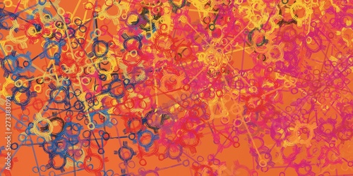 Foto Artistic sketch backdrop material