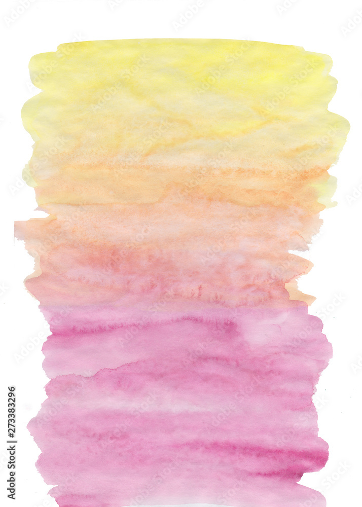 Abstract painted watercolor background on paper texture. Abstract painted watercolor background on paper texture.