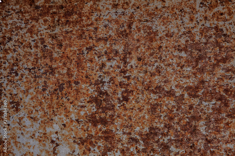 Iron surface rust, background of rust on metal Iron surface rust, background of rust on metal