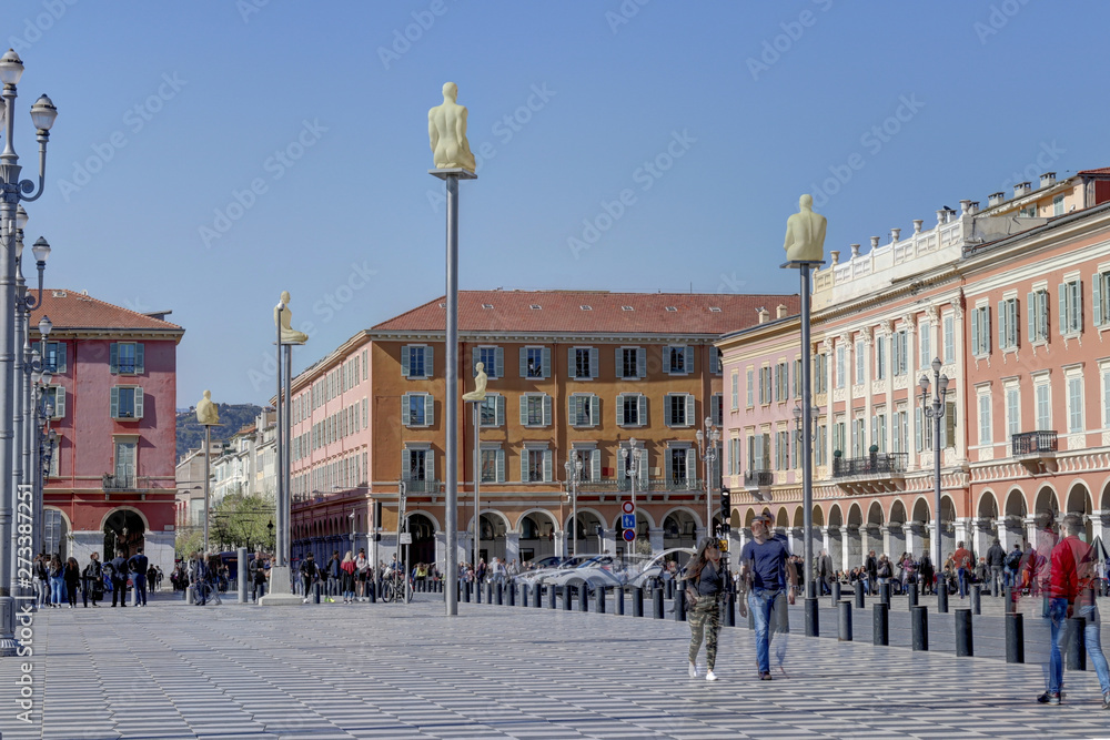 Obraz premium Nice, côte d'Azur, Riviera