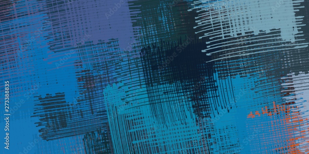 Obraz premium Modern artwork. 2d illustration. Digital painting. 