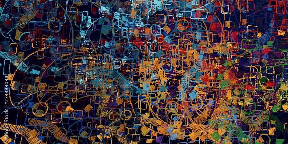 Abstract digital painting. Modern Art. Abstract digital painting. Modern Art.