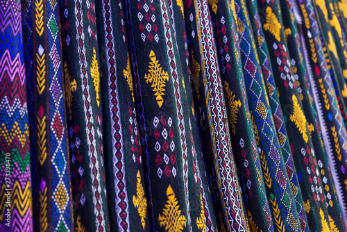 エチオピア　織物　パターン