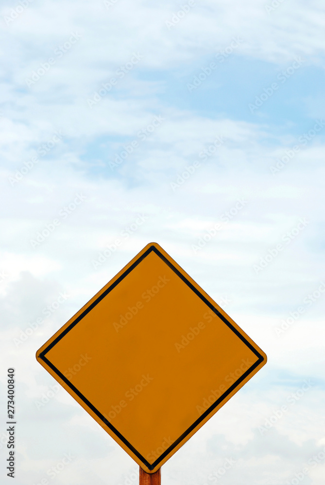 Road signs about using cars For safety
