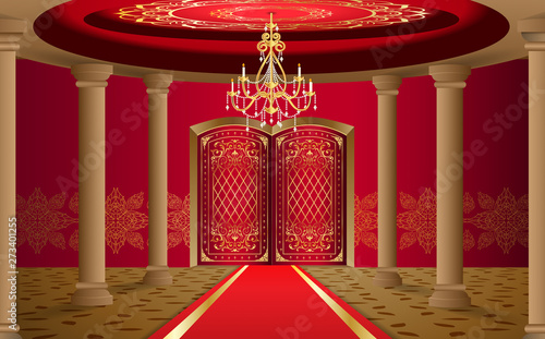 interior decoration of teple in thailand