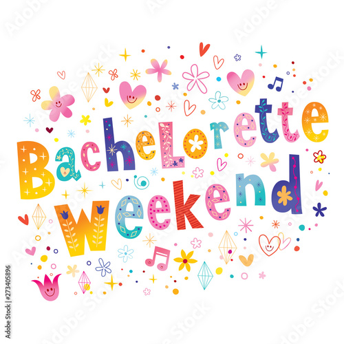Bachelorette Weekend card invitation