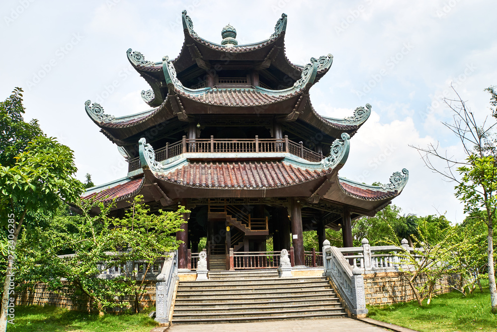 Bai Dinh Pagoda - The biggiest temple complex in Vietnam in Trang An, Ninh Binh Bai Dinh Pagoda - The biggiest temple complex in Vietnam in Trang An, Ninh Binh