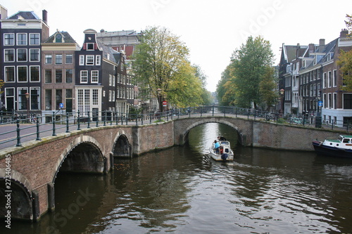 The Canals Of Amsterdam. Holland.
