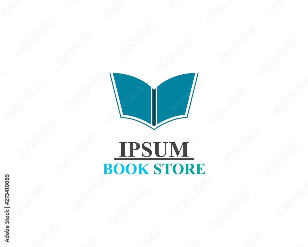 Book Store logo illustration template vector Book Store logo illustration template vector