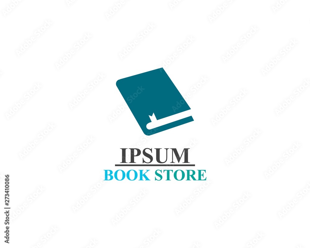 Book Store logo illustration template vector Book Store logo illustration template vector