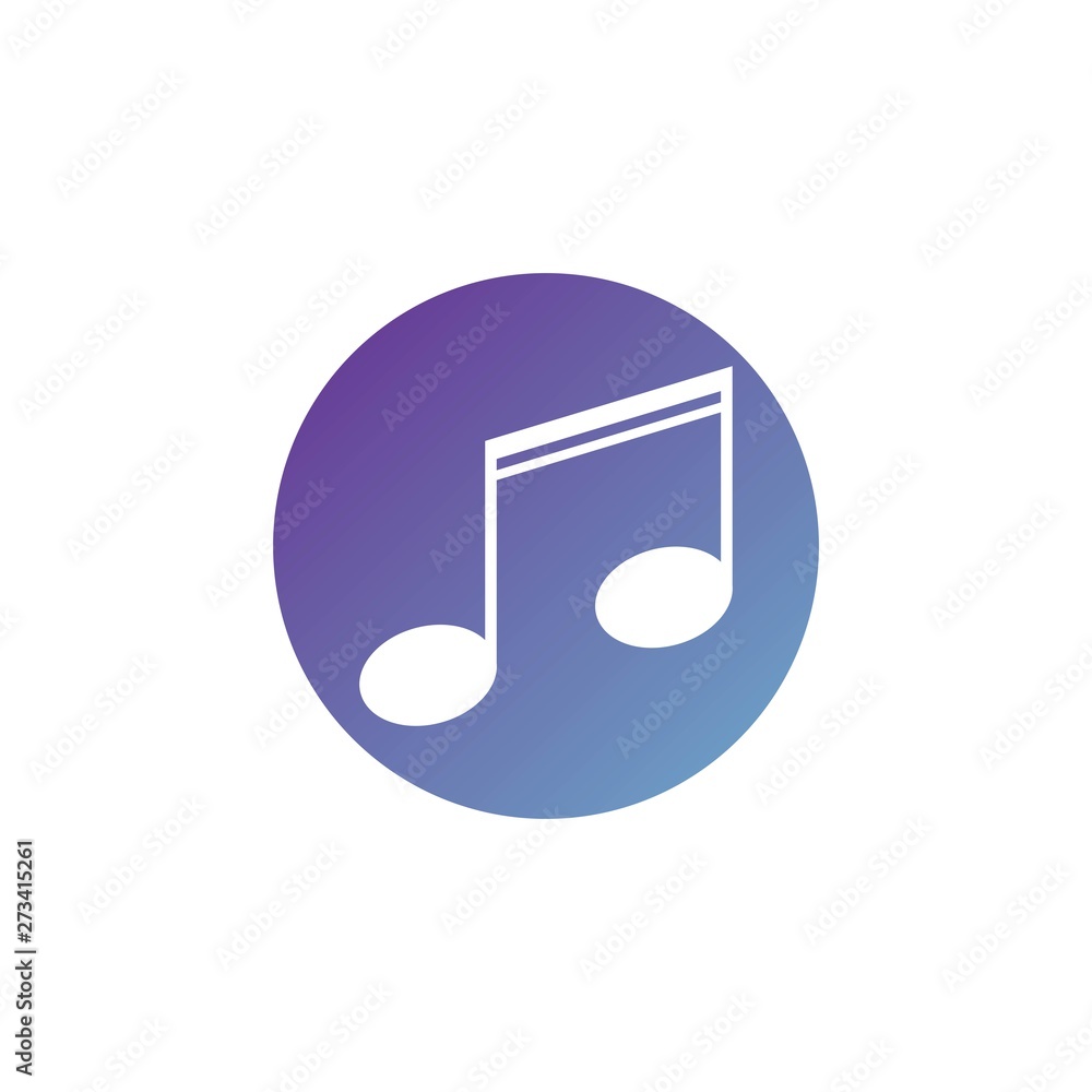 Music note Icon Vector Music note Icon Vector