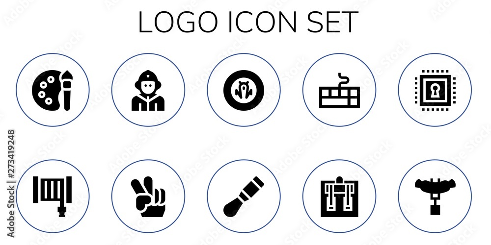 logo icon set logo icon set