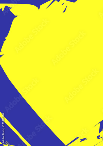 Modern art. Colorful backgorund. Color geometric strokes.