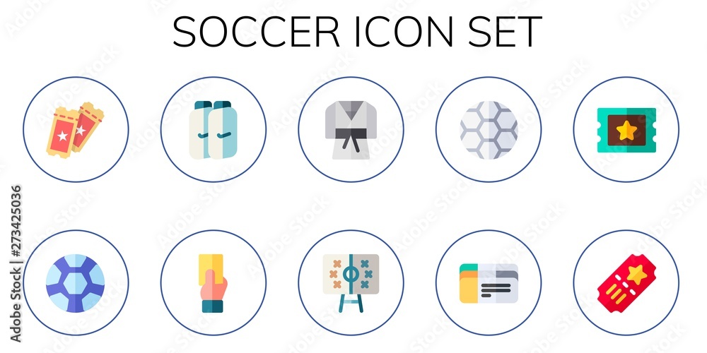 soccer icon set soccer icon set