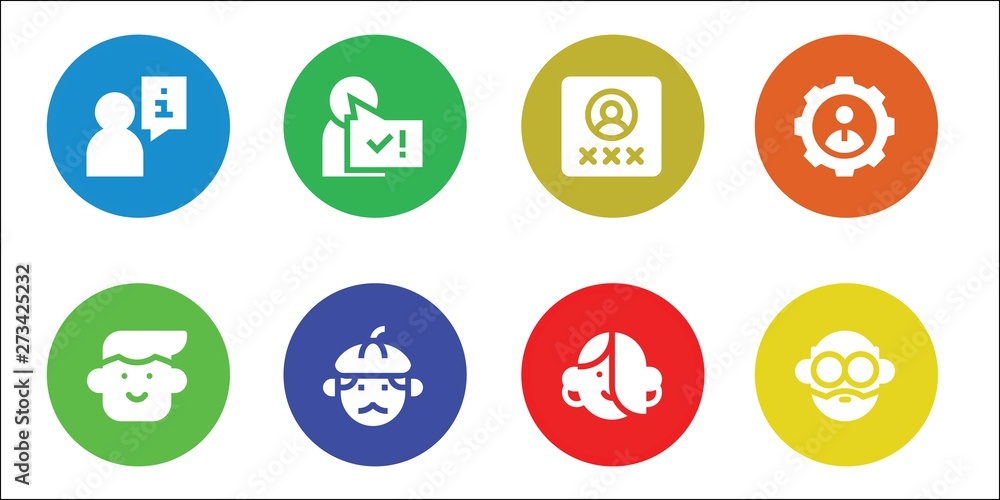 member icon set member icon set