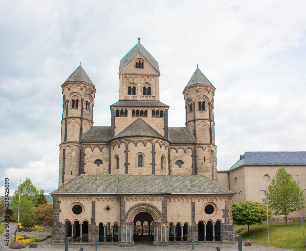 Abbey Maria Laach (Benediktinerabtei Maria Laach) Rhineland Palatinate Germany