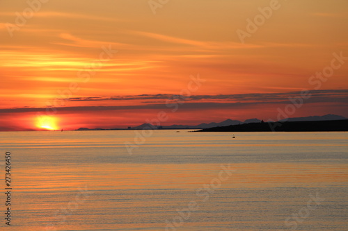 Tramonto Reykjavik