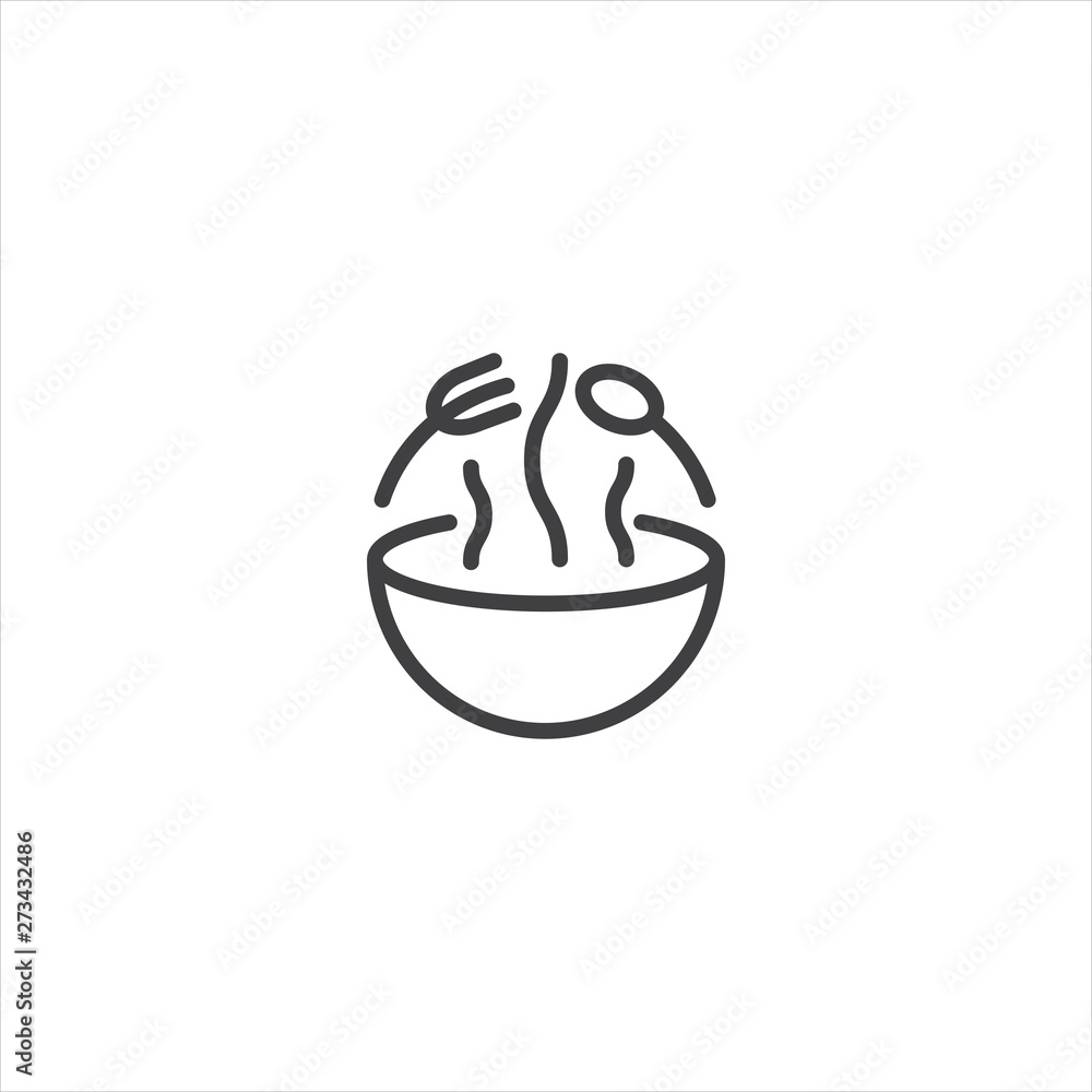 Food. Vector logo icon template Food. Vector logo icon template
