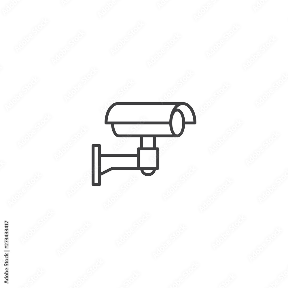 Security camera, video surveillance, CCTV vector icon illustration Security camera, video surveillance, CCTV vector icon illustration