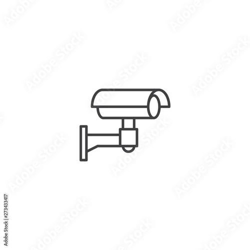 Security camera  video surveillance  CCTV vector icon illustration
