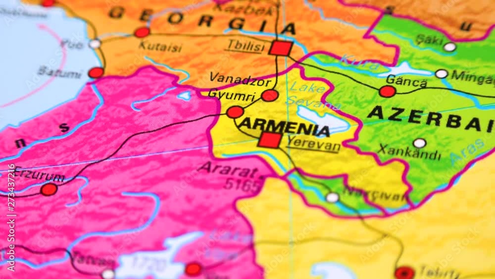 Armenia On A Political Map Closeup Stock Video Adobe Stock 1000 F 273437216 GpchaIHZh2I1OYqnIvJh7CUdwK2rPjiv
