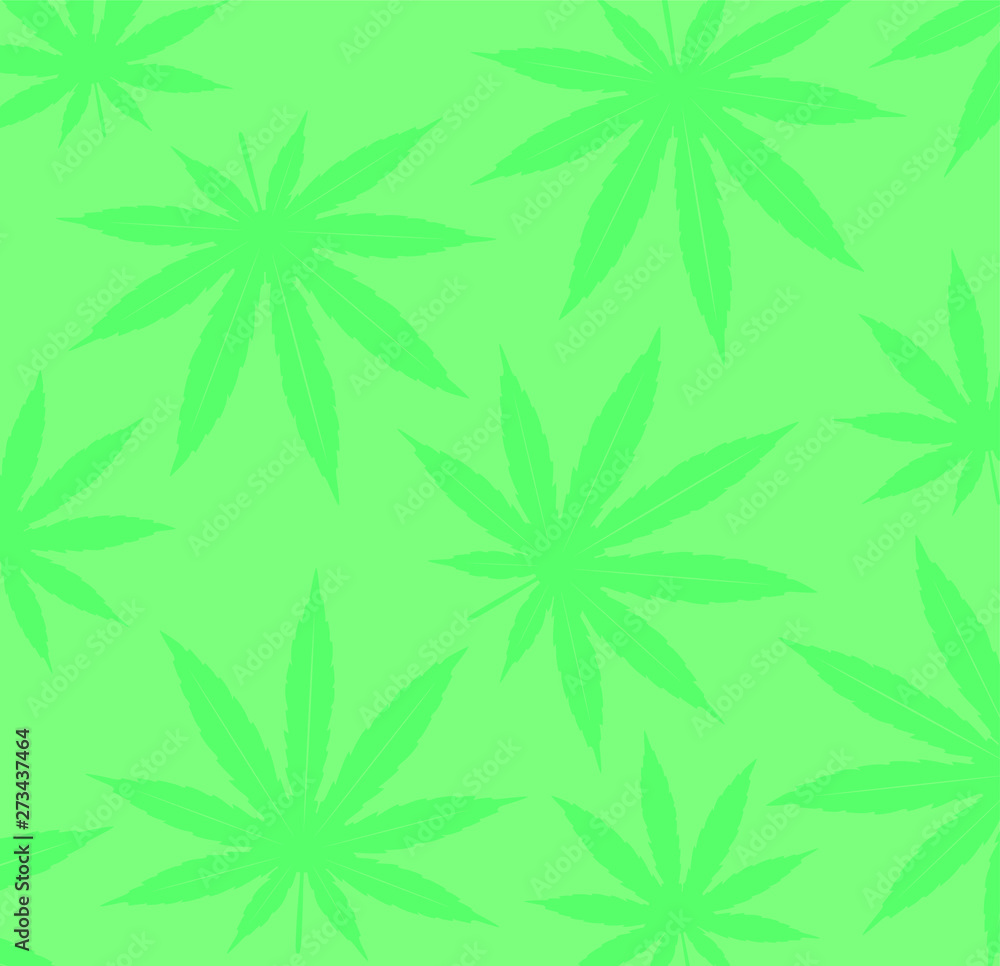 Marijuana print.Cannabis pattern illustration vector. Marijuana print.Cannabis pattern illustration vector.