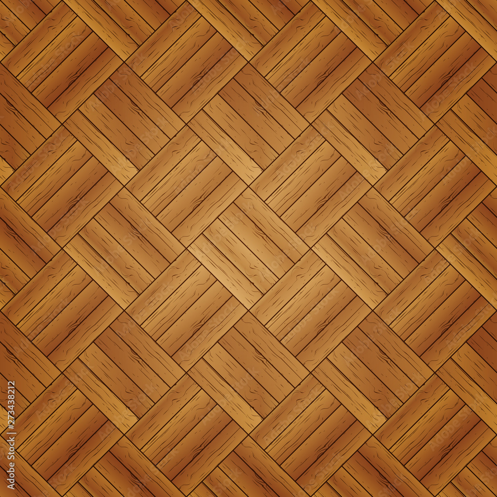 Seamless background of wooden parquet, vector illustration. Seamless background of wooden parquet, vector illustration.