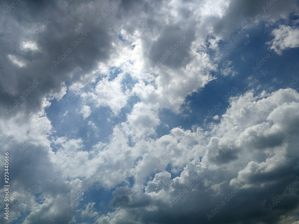 Fototapeta premium blue sky with clouds