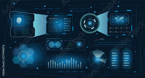 Technology graphic display