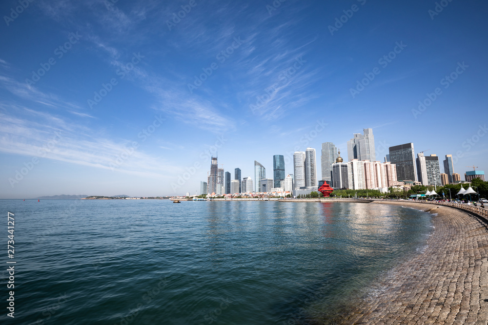 Fototapeta premium Qingdao City, Shandong Province, China