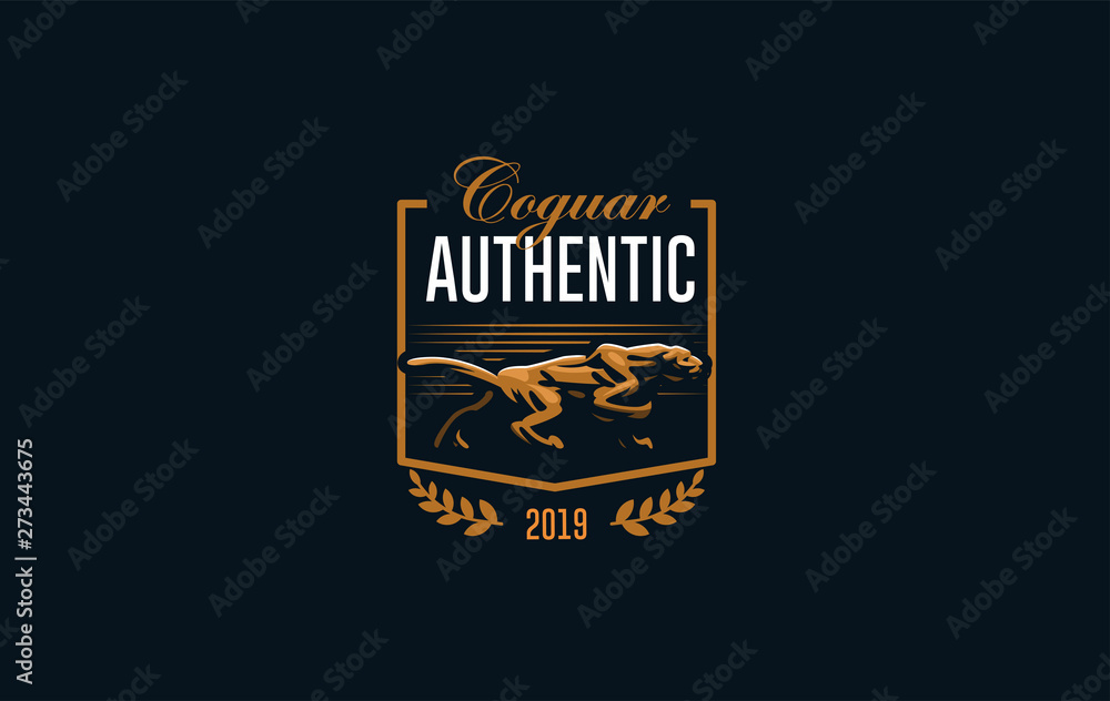 Fototapeta premium The image of a coguar or panter.