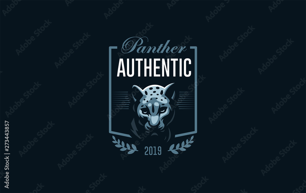 Naklejka premium The image of a coguar or panter.