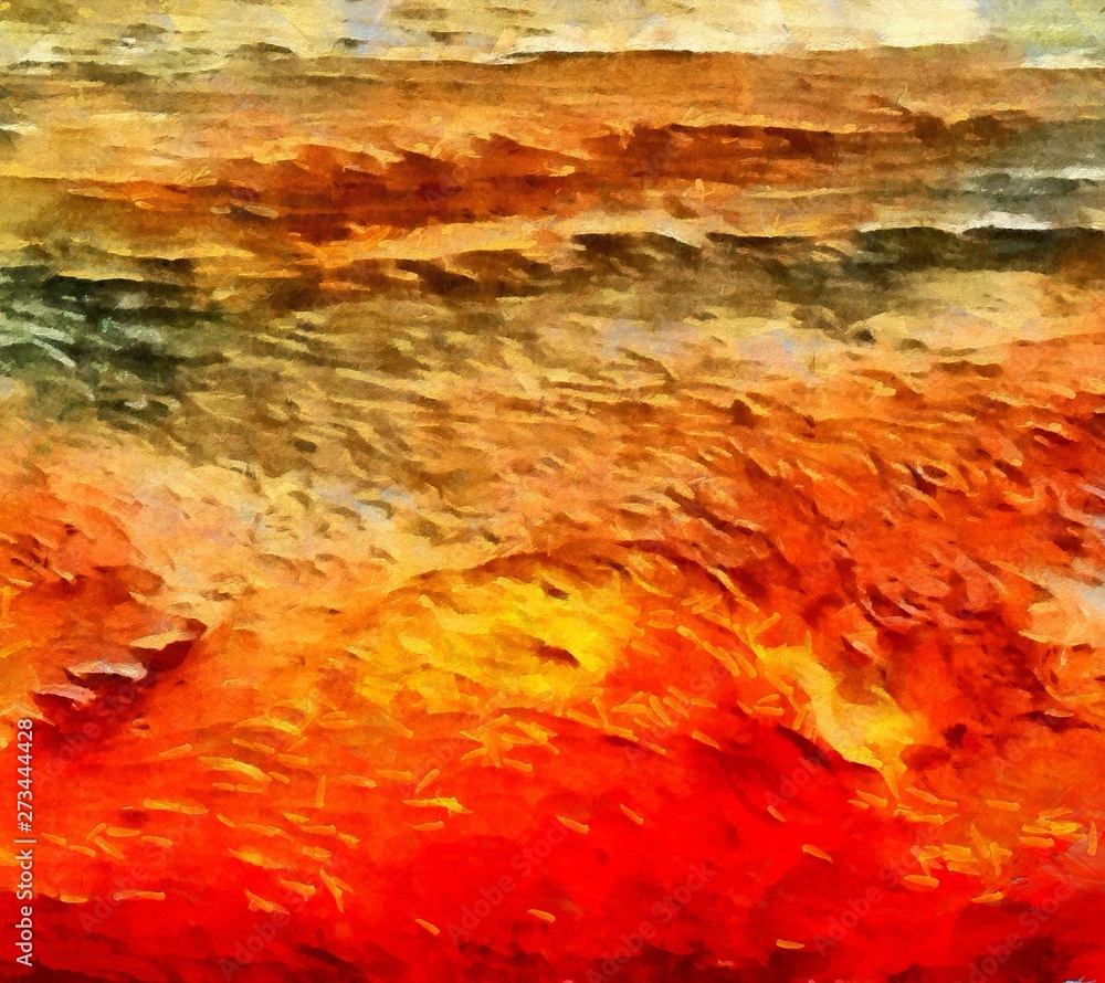 Obraz premium Abstract oil painting texture background.