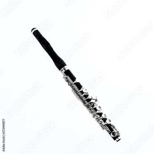 flute isolated on a white background