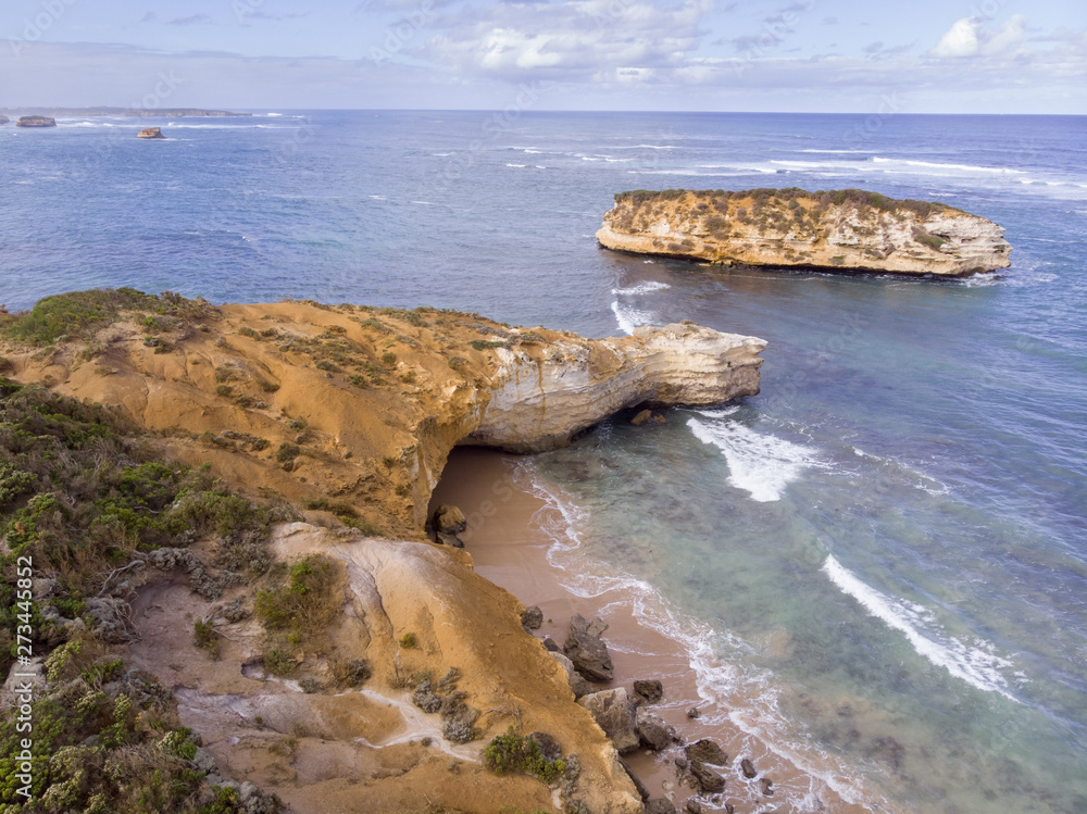 Closer top down view Rocks on Mornington Peninsula, Victoria Australia at south coast Australia. near 12 Apostles, Great Ocean Road and London Bridge. Closer top down view Rocks on Mornington Peninsula, Victoria Australia at south coast Australia. near 12 Apostles, Great Ocean Road and London Bridge.