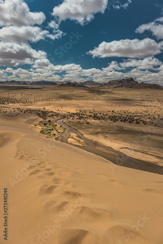 sand dunes in the desert