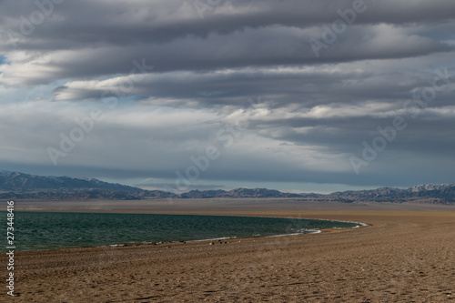 beach and blue sky